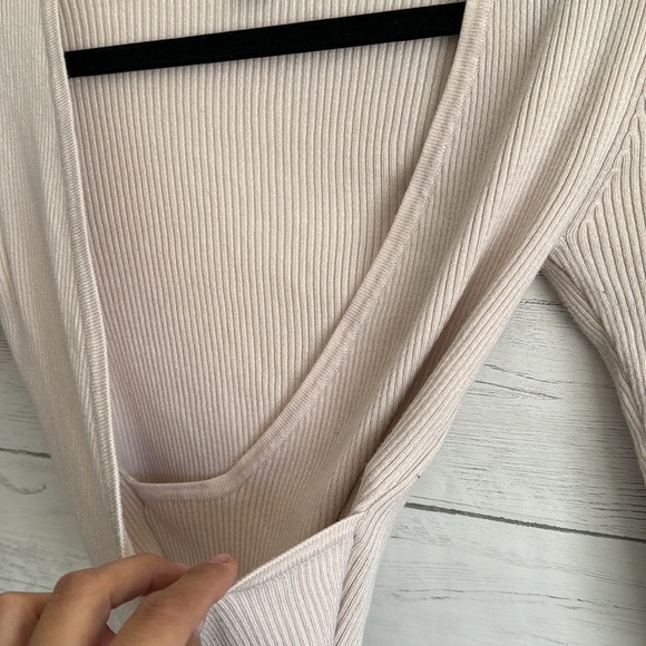 Forever 21 Ribbed Long Sleeve Crop Top | SIZE S - Picture 5 of 6